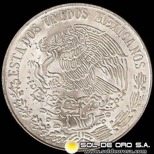 NA4 - REPUBLICA DE MEXICO - 25 PESOS - 1972 - MONEDA DE PLATA
