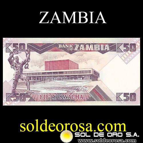 BANK OF ZAMBIA - (50) FIFTY KWACHA