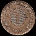 Monedas de 1870 - 1 Centsimo