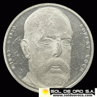 NA1 - ALEMANIA - 10 MARK - 1993.j - Subject: 150th birthday Robert Koch - MONEDA DE PLATA