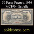 Billetes 1936 2- 50 Pesos
