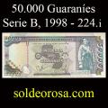 Billetes 1998 3- 50.000 Guaranes