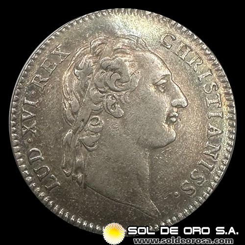 FRANCIA - LOUIS XV - 1774 - FICHA DE CONTADOR - TOKEN/FICHA DE PLATA