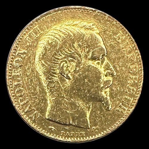 FRANCIA - EMPIRE FRANCAIS - NAPOLEON III - 20 FRANCOS, 1855 - MONEDA DE ORO