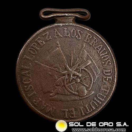 NUMIS - CONDECORACIONES DEL PARAGUAY - BATALLA DE TUYUTI - 1867 - CONDECORACION
