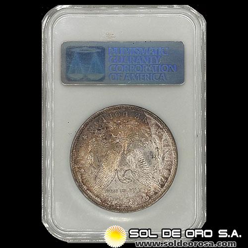 NA3 - ESTADOS UNIDOS DE AMERICA - 1 DOLLAR, 1885 - NEW ORLEANS - NGC MS63 - MONEDA DE PLATA