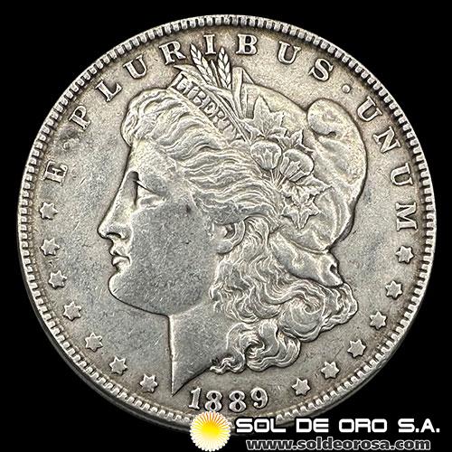 NA3 - ESTADOS UNIDOS DE AMERICA - 1 DOLLAR, 1889 - MONEDA DE PLATA