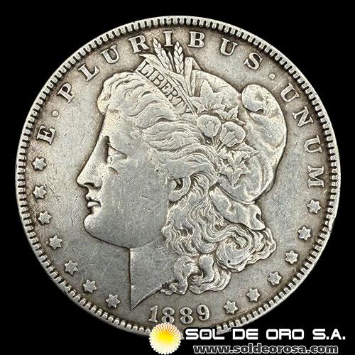 	NA3 - ESTADOS UNIDOS DE AMERICA - 1 DOLLAR, 1889 - PHILADELPHIA - MONEDA DE PLATA