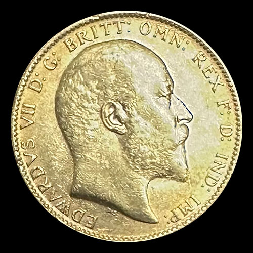 INGLATERRA - SOVEREIGN, LIBRA INGLESA, 1904 (EDUARDO VII) - MONEDA DE ORO
