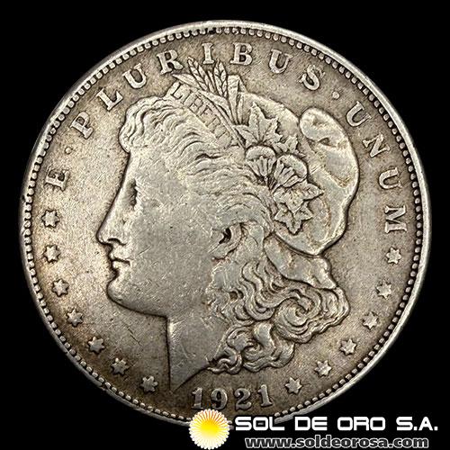 NA3 - ESTADOS UNIDOS DE AMERICA - 1 DOLLAR, 1921 - SAN FRANCISCO - MONEDA DE PLATA