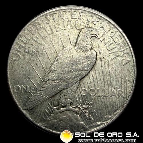 NA3 - ESTADOS UNIDOS DE AMERICA - 1 PEACE DOLLAR, 1925 - PHILADELPHIA - MONEDA DE PLATA