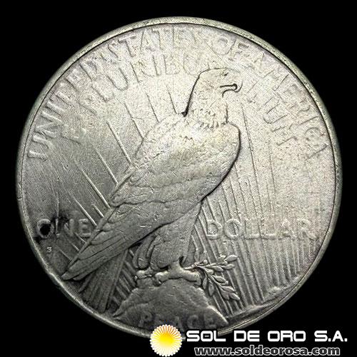 NA3 - ESTADOS UNIDOS DE AMERICA - 1 PEACE DOLLAR, 1926 - SAN FRANCISCO - MONEDA DE PLATA