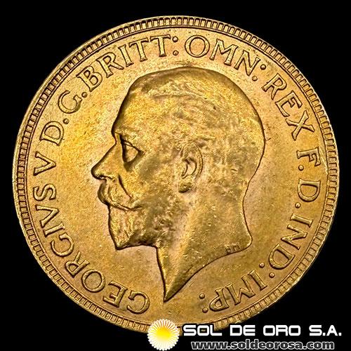 SUDAFRICA - SOVEREIGN, LIBRA INGLESA (GEORGE V) - 1930 - MONEDA DE ORO