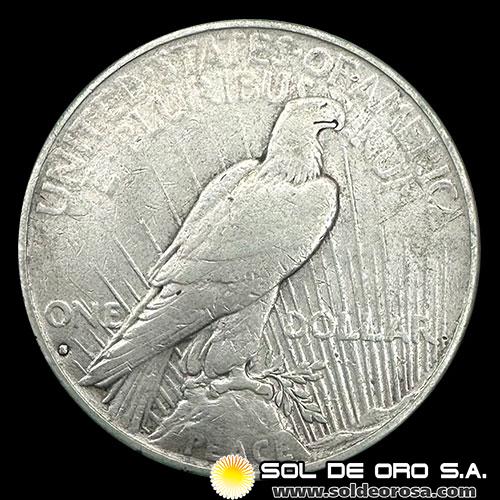 NA3 - ESTADOS UNIDOS DE AMERICA - PEACE DOLLAR, 1935 - SAN FRANCISCO - MONEDA DE PLATA
