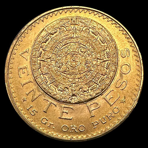 ESTADOS UNIDOS MEXICANOS - 20 PESOS, 1959 - MONEDA DE ORO
