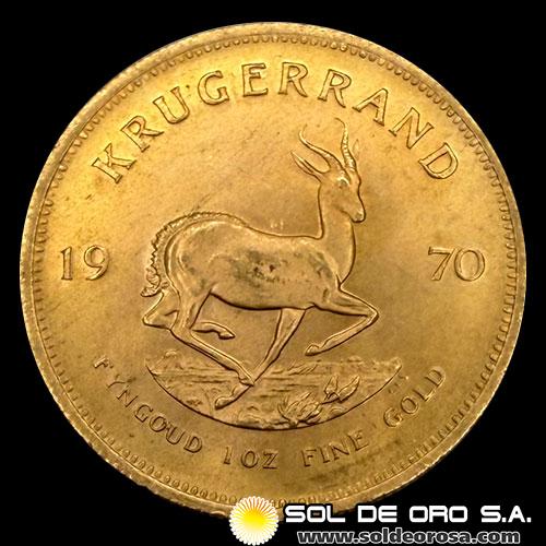SUDAFRICA - KRUGERRAND, 1970 - MONEDA DE ORO