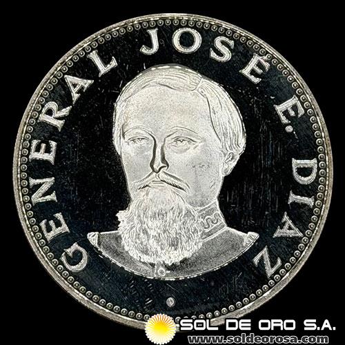 	NUMIS - PARAGUAY - PM 88 - 150 GUARANIES, 1973 -Motivo: GENERAL JOSE EDUVIGIS DIAZ - MONEDAS CONMEMORATIVAS DE PLATA