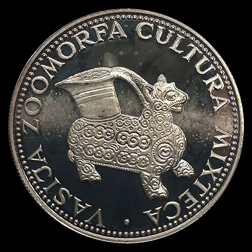 NUMIS - PARAGUAY - PM 95 - 150 GUARANIES, 1973 - Motivo: VASIJA ZOOMORFA - CULTURA MIXTECA - MONEDAS CONMEMORATIVAS DE PLATA 