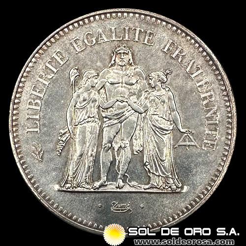 NA3 - FRANCIA - 50 FRANCS, 1978 - MONEDA DE PLATA