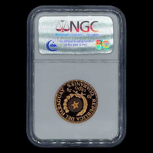 STAL - PARAGUAY - PM 153 - 1.500 GUARANIES, 1974 - Motivo: OTTO VON BISMARCK - MONEDAS CONMEMORATIVAS DE ORO