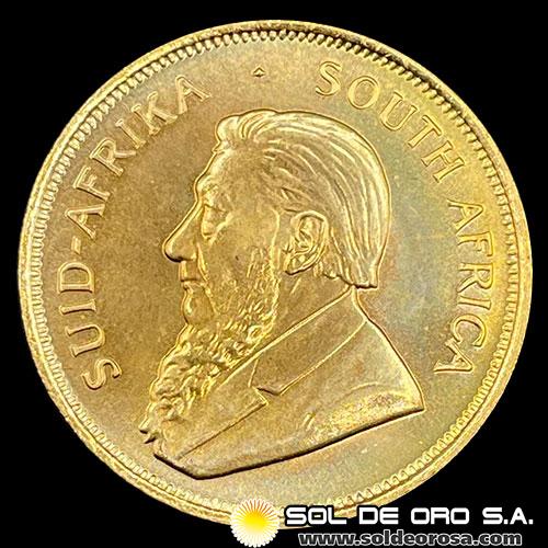 SUDAFRICA - 1/2 oz., KRUGERRAND - 1985 - MONEDA DE ORO