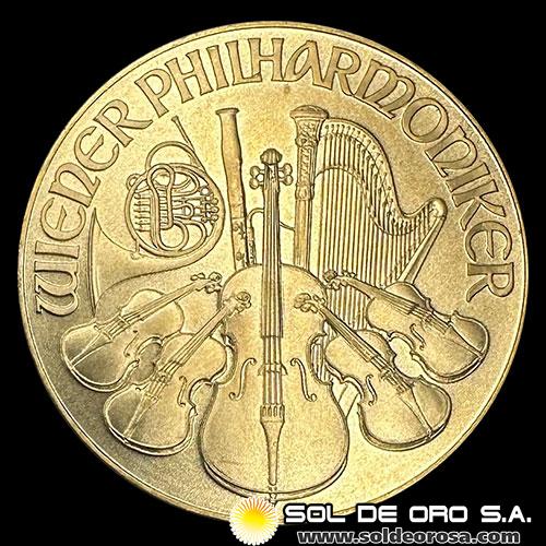 AUSTRIA - REPUBLIK OSTERREICH - 2.000 SCHILLING, 1996 - MONEDA DE ORO