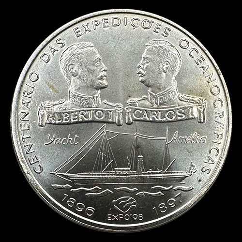 NA4 - PORTUGAL - 1.000 ESCUDOS - 1997 - MONEDA DE PLATA