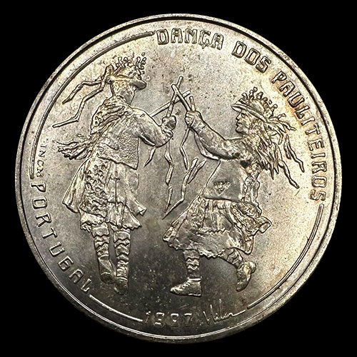 NA4 - PORTUGAL - 1.000 ESCUDOS - 1997 - MONEDA DE PLATA