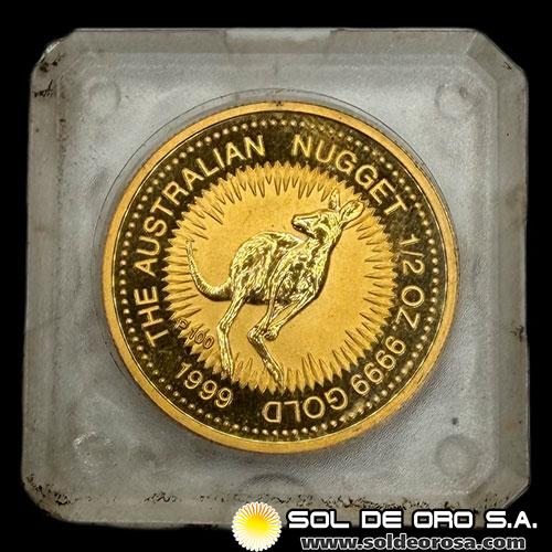 AUSTRALIA - 1/2 oz., 50 DOLLARS - 1999 - MONEDA DE ORO