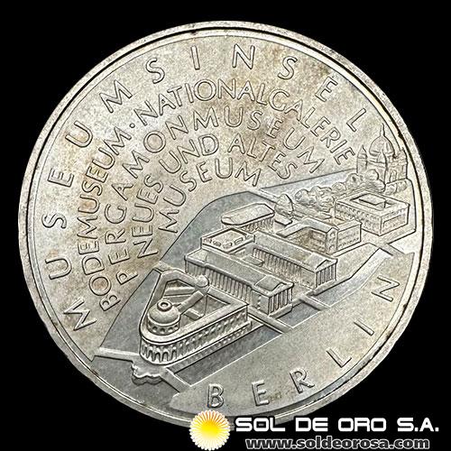 NA1 - ALEMANIA - 10 EUROS, 2002 - BERLIN MUSEUM - MONEDA DE PLATA