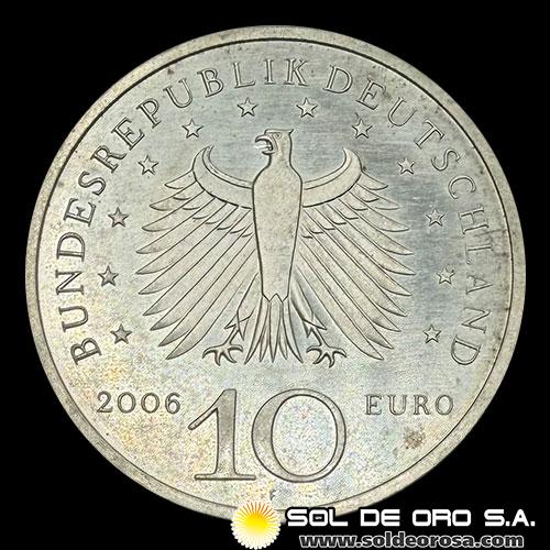 	NA1 - ALEMANIA - 2006 - 10 EUROS - MONEDA DE PLATA