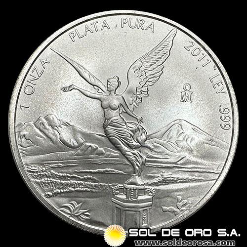 ESTADOS UNIDOS MEXICANOS - LIBERTY - TUBO DE 20 ONZAS DE PLATA