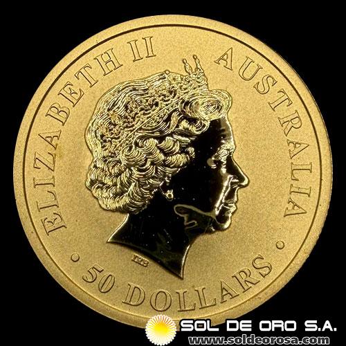 AUSTRALIA - 1/2 oz., 50 DOLLARS - 2014 - MONEDA DE ORO