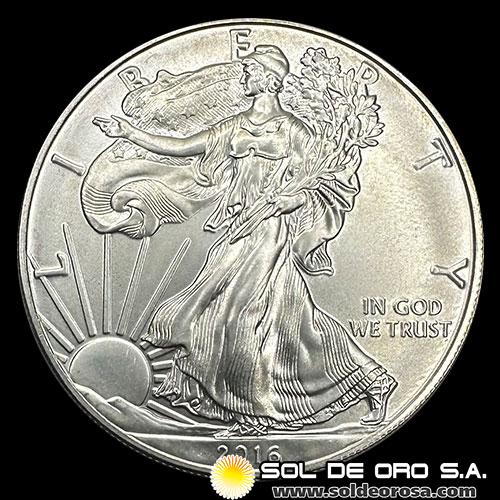 ESTADOS UNIDOS DE AMERICA - 1 DOLLAR - LIBERTY - TUBO DE 20 ONZAS DE PLATA PURA