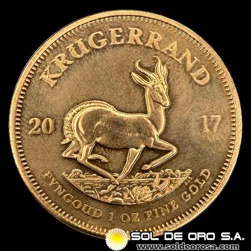 SUDAFRICA - KRUGERRAND, 2017 - MONEDA DE ORO