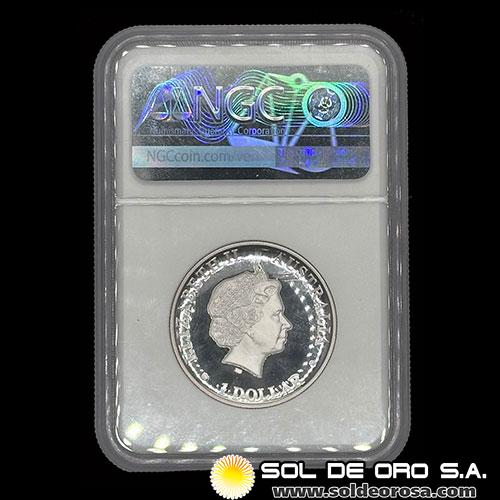 AUSTRALIA - 1 DOLLAR, 2018 - AUSTRALIAN KANGAROO - FIRST RELEASES - MONEDA DE PLATA