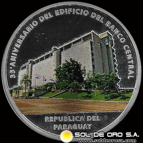 	NUMIS - PARAGUAY - 1 GUARANI, 2019 - BANCO CENTRAL DEL PARAGUAY - MONEDA DE PLATA 