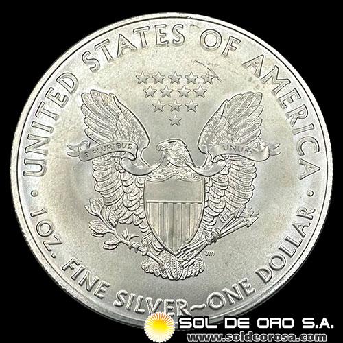ESTADOS UNIDOS DE AMERICA - 1 DOLLAR, 2020 - LIBERTY - TUBO DE 20 ONZAS DE PLATA PURA