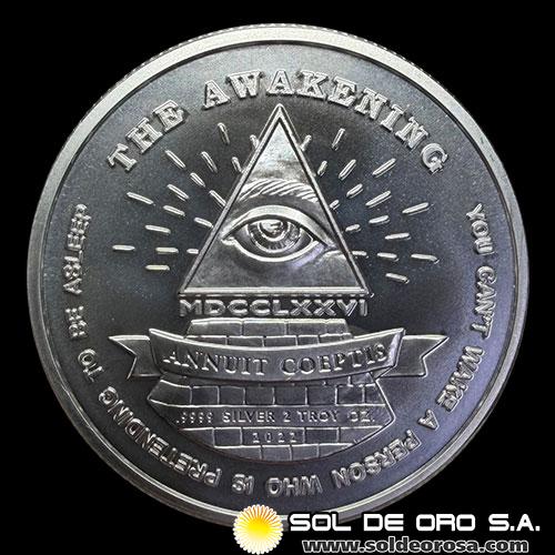 SUNSHINE MINTING - THE AWAKENING SERIES - HOUSE OF CARDS - 2022 - 2 OUNCES