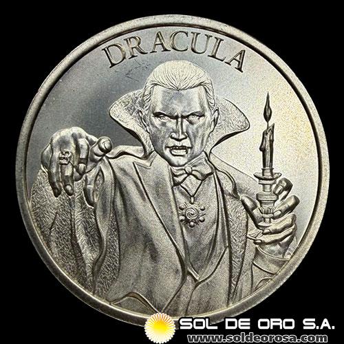 ESTADOS UNIDOS DE AMERICA - INTAGLIO MINT - DRACULA - 2 OUNCES - ONZAS DE PLATA