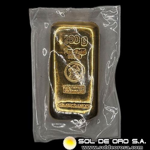 HEIMERLE - MEULE - 250 GRAMOS - BARRA DE ORO 24K