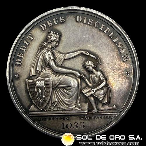 ESTADOS UNIDOS DE AMERICA - JESSE KETCHUM - THE PUBLIC SCHOOL OF BUFFALO NEW YORK - MEDALLA DE PLATA .900