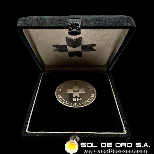 MEXICO - BOLSA MEXICANA DE VALORES - CENTRO BURSATIL - 1990 - MEDALLA DE PLATA 999