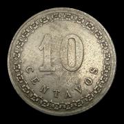 Monedas de 1908 - 10 Centavos