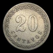 Monedas de 1908 - 20 Centavos