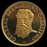 Monedas de 1973 - Oro - 1.500 Guaranies