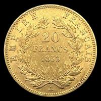 FRANCIA - EMPIRE FRANCAIS - NAPOLEON III - 20 FRANCOS, 1853 - MONEDA DE ORO