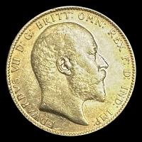 	INGLATERRA - SOVEREIGN, LIBRA INGLESA (EDUARDO VII) - 1903 - MONEDA DE ORO