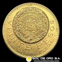 ESTADOS UNIDOS MEXICANOS - 20 PESOS, 1918 - MONEDA DE ORO