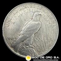 NA3 - ESTADOS UNIDOS DE AMERICA - PEACE DOLLAR, 1922 - MONEDA DE PLATA